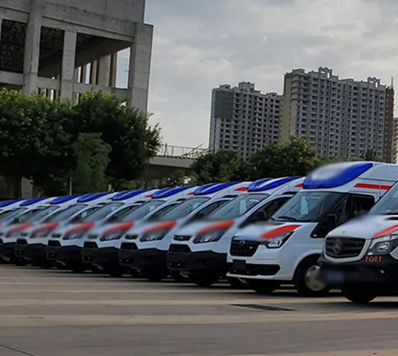 天河区服务车队展示